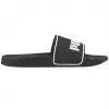 PUMA 384139 01 chinelos de homem, preto/branco, tamanho 42