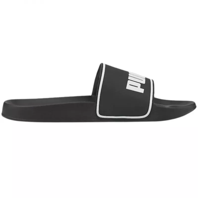 PUMA 384139 01 chinelos de homem, preto/branco, tamanho 42