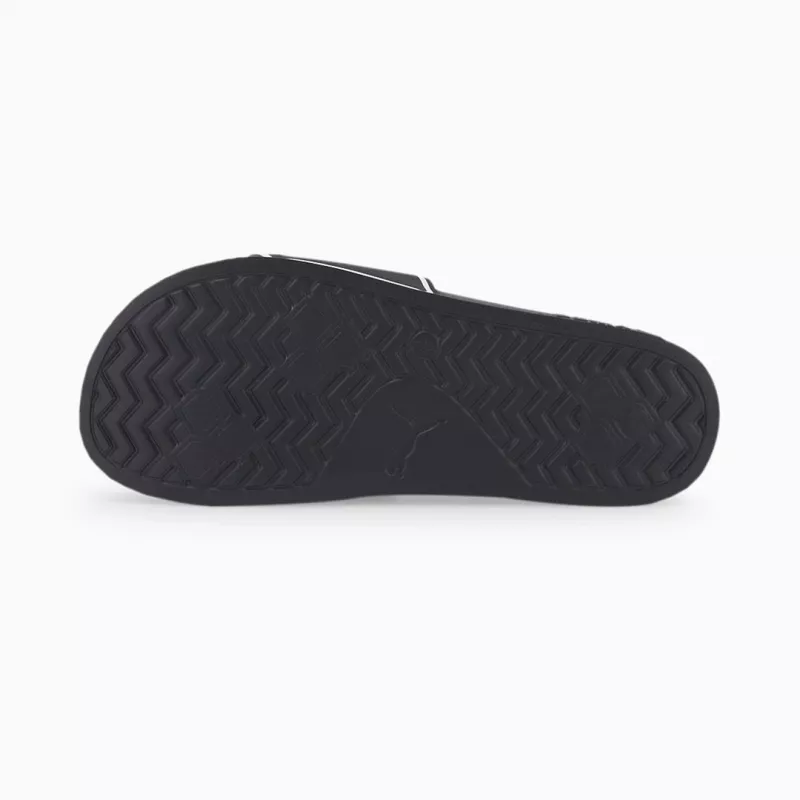 PUMA 384139 01 chinelos de homem, preto/branco, tamanho 42