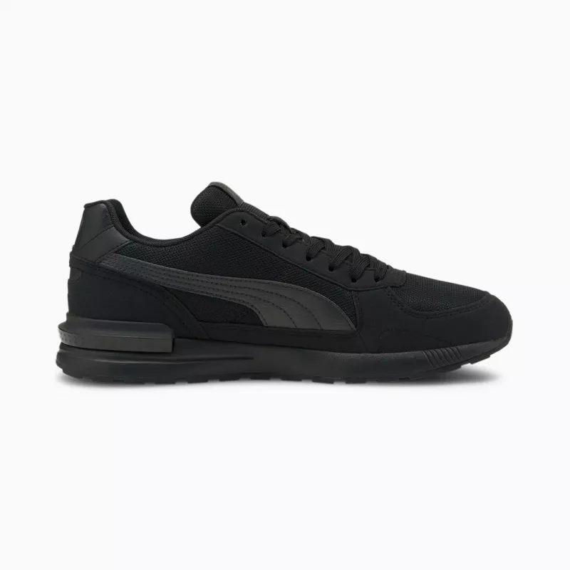 Sapatilhas de mulher PUMA R22 Puma Black-Puma White tamanho 44.5