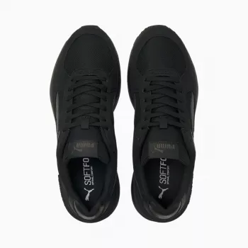 Sapatilhas de mulher PUMA R22 Puma Black-Puma White tamanho 44.5