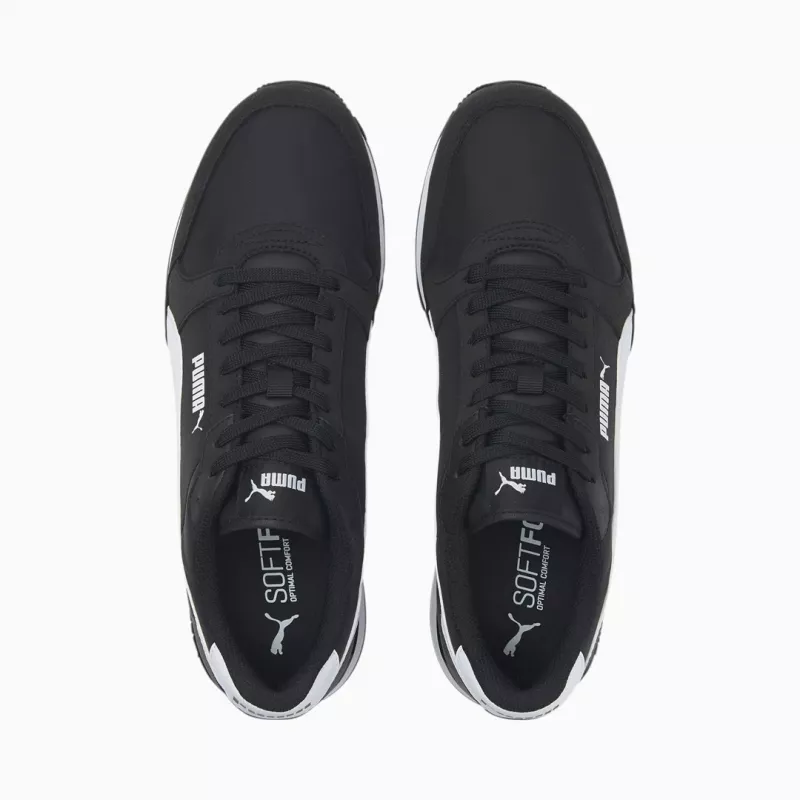 Sapatilhas de lifestyle PUMA R78 homem preto branco