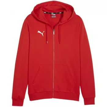 Sweatshirt com capuz PUMA Team Goal Casuals vermelho homem 658595 01