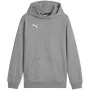 Puma Team Goal Casuals Hoody sweatshirt cinzento 658619 33 140cm