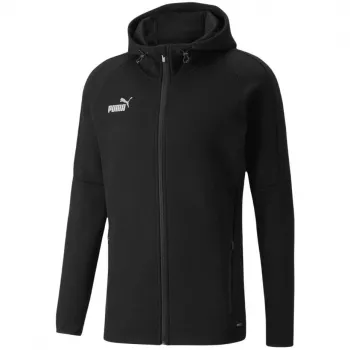 Sweatshirt com capuz PUMA teamFINAL Casuals homem preto 657383 03