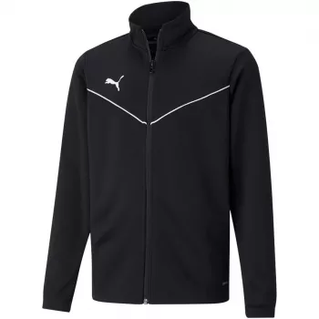 Puma teamRISE Casaco de treino em poliéster júnior preto 116cm