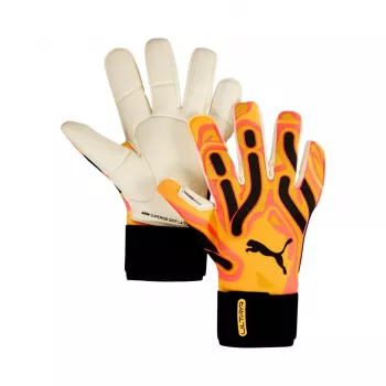 Luvas de guarda-redes PUMA Ultra Ultimate Hybrid Sun laranja tamanho 10.5