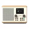 Rádio digital Pure Classic H4 DAB/DAB+/FM com Bluetooth, Cotton White/carvalho