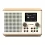 Rádio digital Pure Classic H4 DAB/DAB+/FM com Bluetooth, Cotton White/carvalho