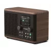 Rádio Pure Classic H4 DAB+ FM com Bluetooth 5.3, Coffee Black/Walnut, 10W