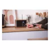 Rádio Pure Classic H4 DAB+ FM com Bluetooth 5.3, Coffee Black/Walnut, 10W