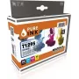 PURE INK pack de 4 tinteiros reciclados para Epson T1295 (preto, ciano, magenta, amarelo) com chip EPST1295MP4