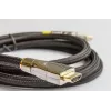 PYTHON GC-M0022 Cabo HDMI ativo High-Speed de 20m com Ethernet, 4K2K/UHD, chip Redmere, contactos banhados a ouro, OFC, trança de nylon, Preto