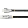 PYTHON GC-M0022 Cabo HDMI ativo High-Speed de 20m com Ethernet, 4K2K/UHD, chip Redmere, contactos banhados a ouro, OFC, trança de nylon, Preto