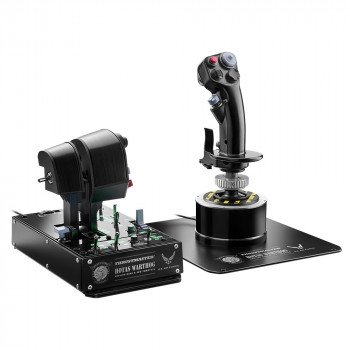 Thrustmaster HOTAS WARTHOG MKII conjunto de manípulo de voo e duplo acelerador para PC, 2961073