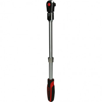 KS Tools SlimPOWER 914.1220 Chave de catraca telescópica articulada reversível, 1/2 polegadas, 72 dentes, 294–432 mm