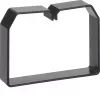 Hager LK751003 braçadeira de fixação de cabos em PVC para LKG 75 × 100 mm, preto