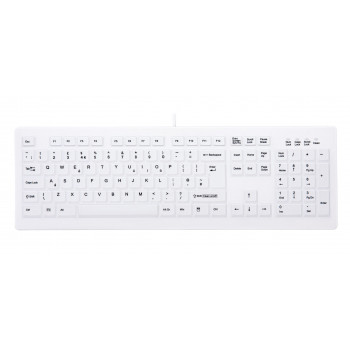 CHERRY Active Key AK-C8100F-UVS-W/UK teclado USB, IP68, branco, UK
