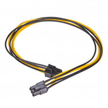 Akyga AK-CA-49 cabo de alimentação PCIe 6-Pin fêmea–fêmea, 40 cm