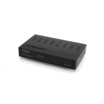 XORO HRM 7670 TWIN Recetor DVB-C/DVB-T2-HD com gravação USB