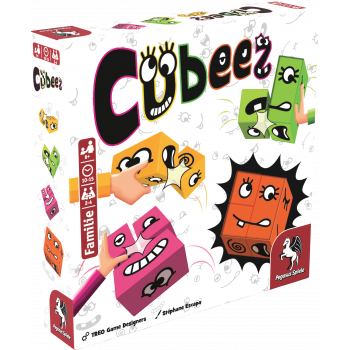 Pegasus Cubeez Jogo de família para 2–4 pessoas a partir dos 6 anos, edição alemã