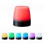PATLITE NE-M1ANN-M Sinalizador LED com 7 cores, 12–24 V DC, IP67