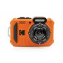 Máquina fotográfica digital à prova de água Kodak PIXPRO WPZ2OG6, 16,35 MP, zoom 4×, laranja