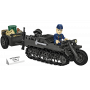 COBI 2681 Kettenkrad com atrelado, conjunto de blocos de encaixe, 239 peças, 1:28