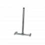 Suporte de telhado Televes SPAHA48/900E, mastro Ø48 mm, tubo 90 cm, distância 87–120 cm