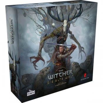 The Witcher: O Velho Mundo, jogo de tabuleiro de estratégia, edição alemã, 1–5 jogadores, a partir de 14 anos