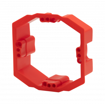 f-tronic 7390152 UI10PA anel de compensação de reboco, contínuo 10–25 mm, vermelho