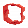 f-tronic 7390152 UI10PA anel de compensação de reboco, contínuo 10–25 mm, vermelho