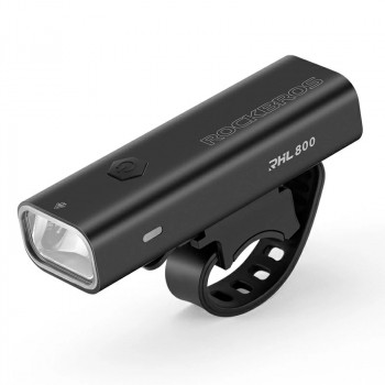Luz frontal de bicicleta ROCKBROS RHL800 24710012001, 800 lm, USB-C