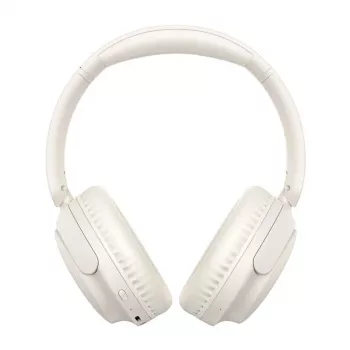 QCY H2S Lite auscultadores on-ear Bluetooth branco