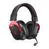 QCY Heroad VT200 Auscultadores gaming, preto e vermelho