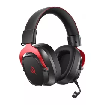 QCY Heroad VT200 auscultadores gaming, preto e vermelho