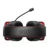 QCY Heroad VT200 Auscultadores gaming, preto e vermelho