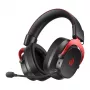 QCY Heroad VT200 Auscultadores gaming, preto e vermelho