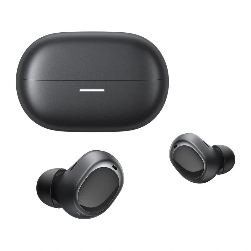 Auscultadores sem fios QCY Melobuds A30 (preto) - cancelamento ativo de ruído, Bluetooth 5.3, IPX5, bateria 30H