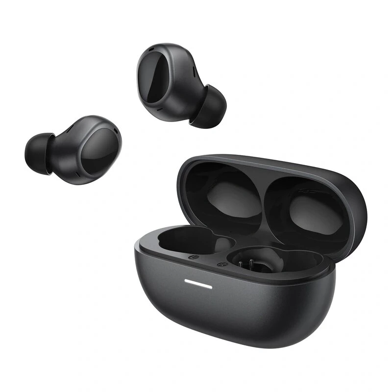 Auscultadores sem fios QCY Melobuds A30 (preto) - cancelamento ativo de ruído, Bluetooth 5.3, IPX5, bateria 30H