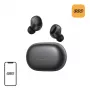 Auscultadores sem fios QCY Melobuds A30 (preto) - cancelamento ativo de ruído, Bluetooth 5.3, IPX5, bateria 30H