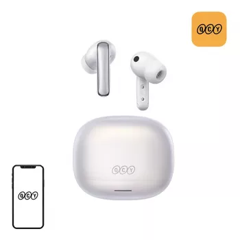 QCY Melobuds N65 auriculares sem fios, branco