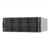 Servidor NAS Rackmount 4U QNAP TS-h2477AXU-RP-R7-32G, 24 baías 3,5 polegadas SATA, AMD Ryzen 7, 32 GB RAM, 2x fonte de alimentação 800 W