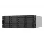 Servidor NAS Rackmount 4U QNAP TS-h2477AXU-RP-R7-32G, 24 baías 3,5 polegadas SATA, AMD Ryzen 7, 32 GB RAM, 2x fonte de alimentação 800 W