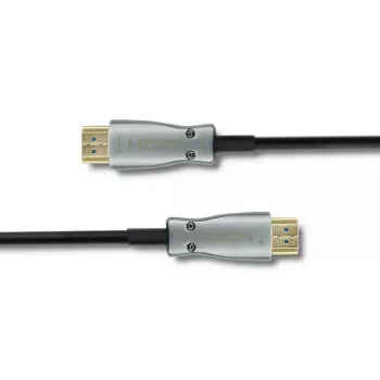 Cabo HDMI Qoltec 50472 20 m, HDMI Type-A, preto/prateado