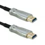 Qoltec 50472 cabo HDMI 20 m, HDMI tipo A, preto/prateado
