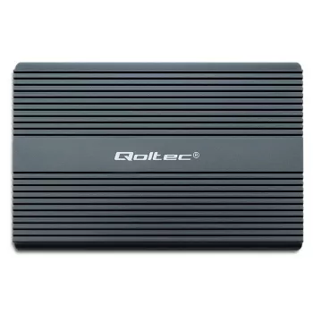 Qoltec Caixa para SSD M.2 NVMe SATA duplo com USB-C 3.2 Gen 2, alumínio sem ferramentas, suporta 2x2TB, UASP, TRIM, 10Gbps