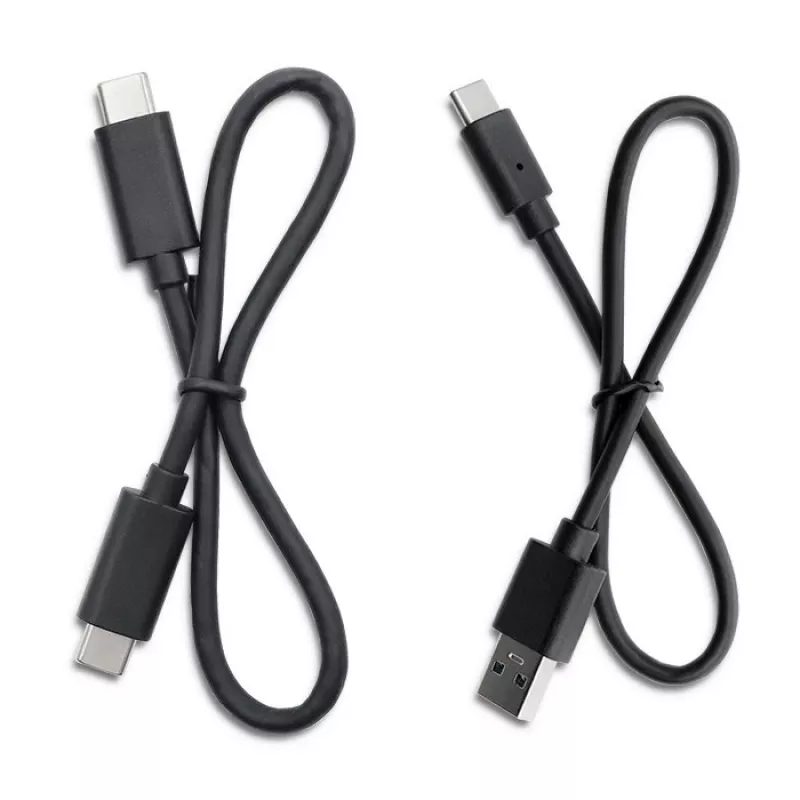 Qoltec Caixa para SSD M.2 NVMe SATA duplo com USB-C 3.2 Gen 2, alumínio sem ferramentas, suporta 2x2TB, UASP, TRIM, 10Gbps