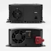 Qoltec Inversor de onda sinusoidal pura 12V para 230V 1000W/2000W com LCD, USB, USB-C, compatível com LiFePO4/GEL/AGM