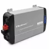 Qoltec Inversor de onda sinusoidal pura com UPS | 12V para 230V | 2000W potência contínua / 4000W potência de pico | LCD | USB-A | USB-C PD 18W | compatível com LiFePO4 GEL AGM